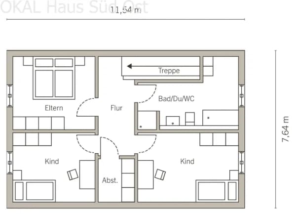 Immobilie in Heroldsberg - FlexHaus - DAS DOMIZIL FÜR FAMILIEN inkl. Grundstück - Bild 2