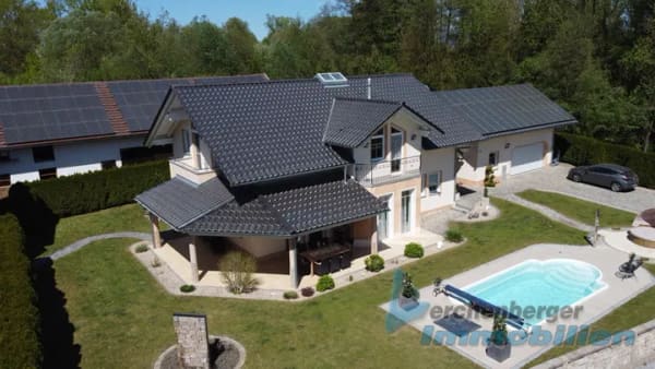 Immobilie in Stephansposching - Einfamilienhaus mit Pool und Stadl Nähe Plattling - Bild 0