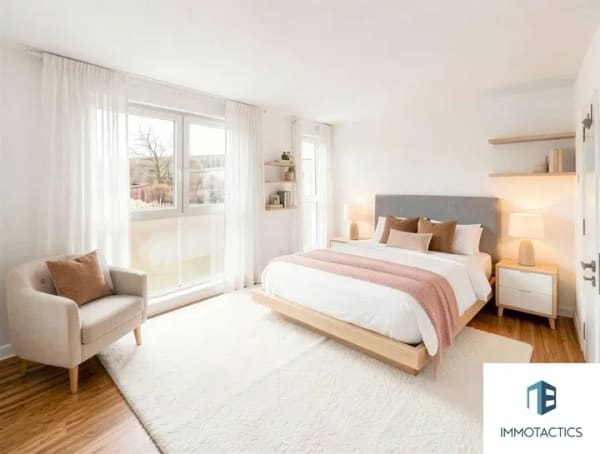 Immobilie in Hackenheim - Hochwertige 4-Zimmer-Wohnung mit Wärmepumpe, Einbauküche und Stellplatz in ruhiger Lage mit Balkon - Bild 4