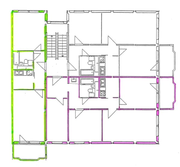 Immobilie in Meißen - 2 Eigentumswohnungen *4Raum+2Raum* 
Balkon*Fernwärme* Kapitalanlage oder Eigenutzung*provisionsfrei* - Bild 3