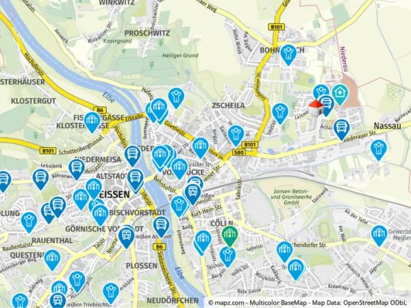 Immobilie in Meißen - 2 Eigentumswohnungen *4Raum+2Raum* 
Balkon*Fernwärme* Kapitalanlage oder Eigenutzung*provisionsfrei* - Bild 4