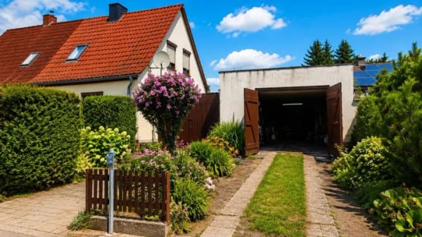 Immobilie in Burg - Naturnah wohnen in ruhiger Lage – charmante Doppelhaushälfte mit großem Garten und viel Potenzial - Bild 0