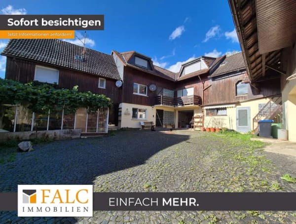 Immobilie in Grävenwiesbach - Hofreite - ein Stück Geschichte mit Ecken und Kanten und jeder Menge Potenzial - Bild 0