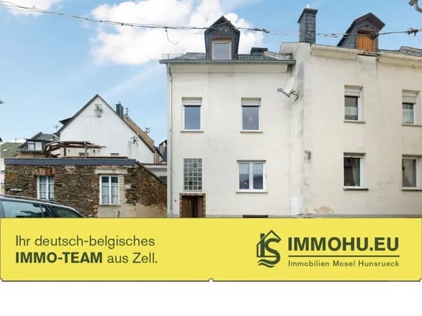 Immobilie in Zell (Mosel) - Altbau-Liebhaber gesucht: Renovierungsbedürftiges Einfamilienhaus in Zell / Kaimt - Bild 1