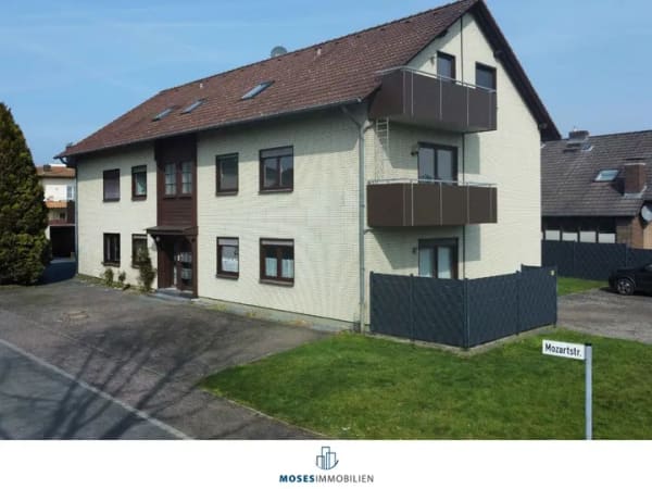 Immobilie in Delbrück - Bezugsfrei! 3-Zimmer-Wohnung mit Ost-Süd-Balkon und Stellplatz in Delbrück-Ostenland - Bild 0