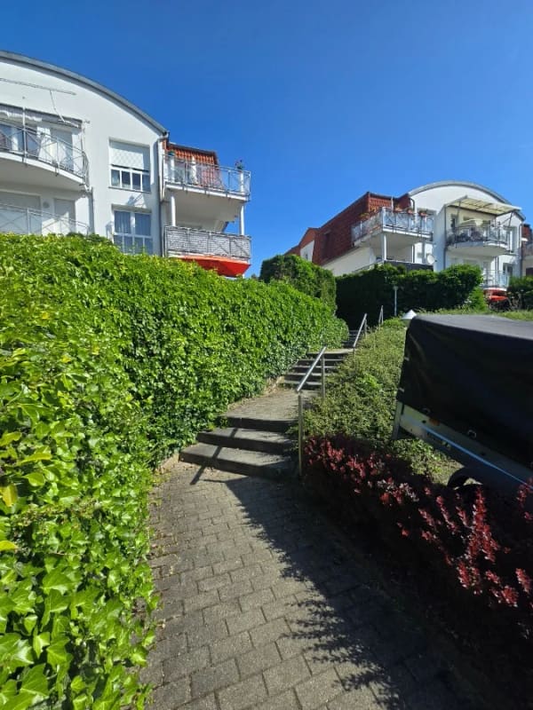 Immobilie in Borsdorf - Schöne Erdgeschosswohnung mit Terrasse und kleinem Garten in Borsdorf - Bild 2