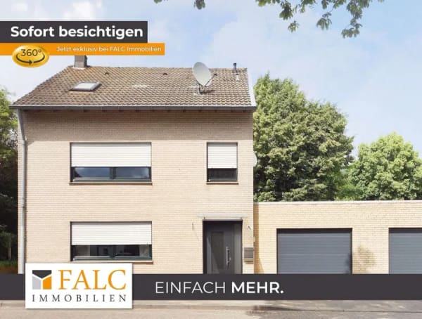Immobilie in Niederzier - Viel Platz für neue Ideen: Sanierungsbedürftiges Einfamilienhaus mit Wintergarten und drei Garagen - Bild 0