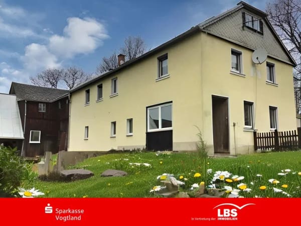 Immobilie in Markneukirchen - Bauernhaus mit Scheunen und Garagen! - Bild 0