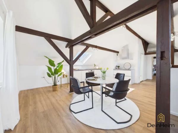 Immobilie in Rees - Sanierte Dachgeschosswohnung mit 97 m² in Rees – Wohnen auf höchstem Niveau - Bild 0
