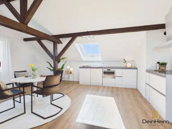 Immobilie in Rees - Sanierte Dachgeschosswohnung mit 97 m² in Rees – Wohnen auf höchstem Niveau - Bild 2