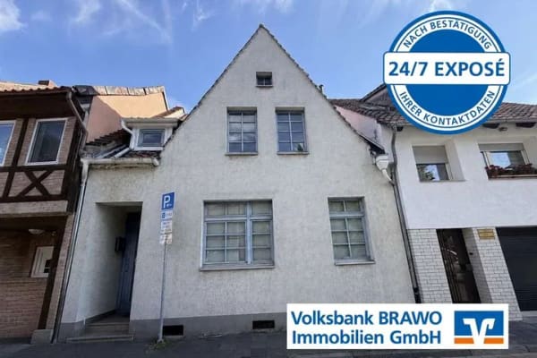 Immobilie in Helmstedt - Altes Haus, neue Möglichkeiten – Reihenmittelhaus mit Charakter - Bild 0