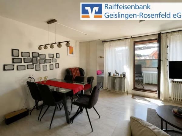 Immobilie in Geislingen - Klein, fein und zentral – 1-Zimmer-Wohnung in Geislingen! - Bild 0