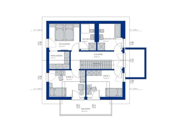 Immobilie in Bastheim - SMART 145 V4 - Zeitgemäße Architektur für die moderne Familie - Bild 4