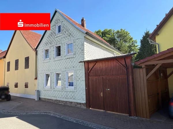 Immobilie in Unstrut-Hainich - Ein Zuhause mit vielen Möglichkeiten - Einfamilienhaus mit Garten, Garage und Ausbaupotenzial - Bild 0