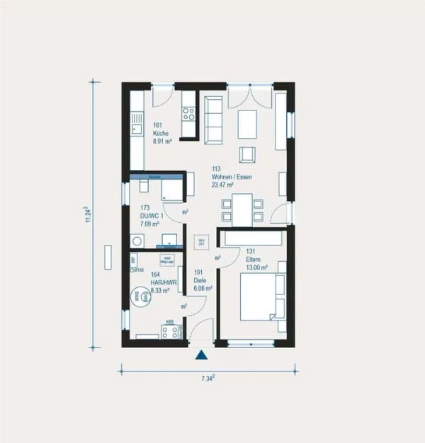 Immobilie in Emskirchen - Individueller Bungalow in Emskirchen - Flexibilität und Qualität für Ihr neues Zuhause - Bild 4