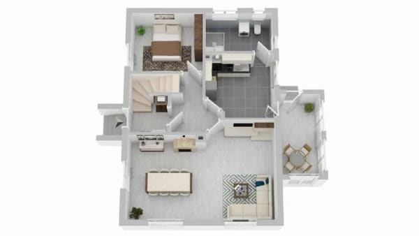 Immobilie in Sassenberg - Füchtorf Ein-/Zwei-Familienhaus mit großem Garten, Wärmepumpe, neuem Dach u.v.m. bezugsfrei in 2026 - Bild 1