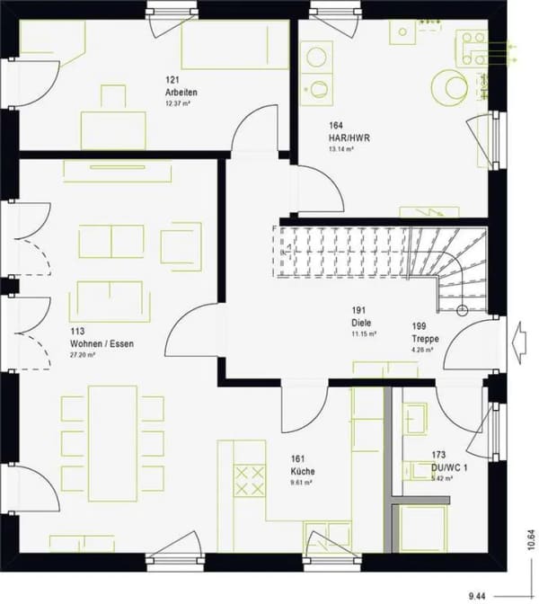 Immobilie in Klostermansfeld - Traumhaus mit Grundstück. Zeigen Sie ihrem Miethai die " Rote Karte " - Bild 3
