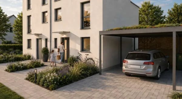Immobilie in Malterdingen - Moderne Doppelhaushälften in Malterdingen – nachhaltig, hochwertig und familienfreundlich! KFW 40QNG - Bild 2