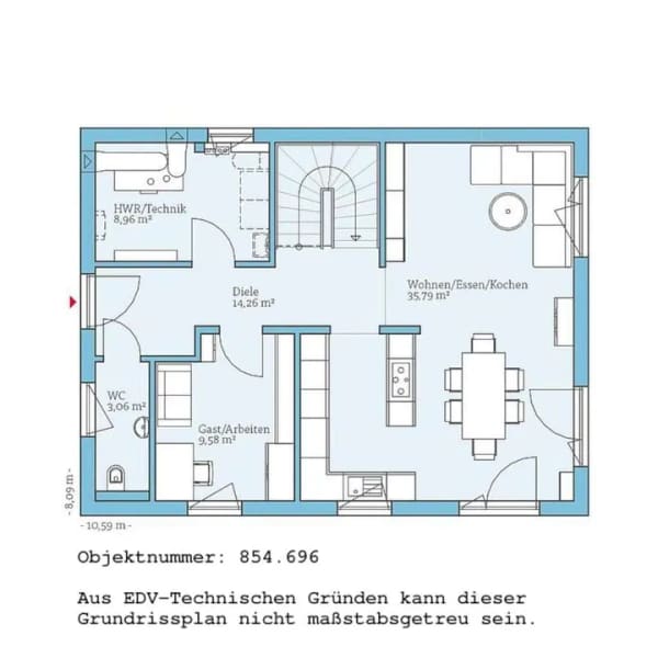 Immobilie in Mittelstetten - Neubau - Einfamilienhaus: modern, effizient und familiengerecht - Bild 2