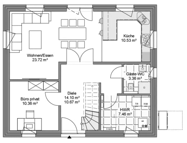 Immobilie in Nienbüttel - Moderner Neubau in Nienbüttel - Bild 2