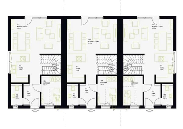 Immobilie in Tuningen - Solide Rendite mit Substanz - Reihenhaus-Neubau als Investment - Bild 1