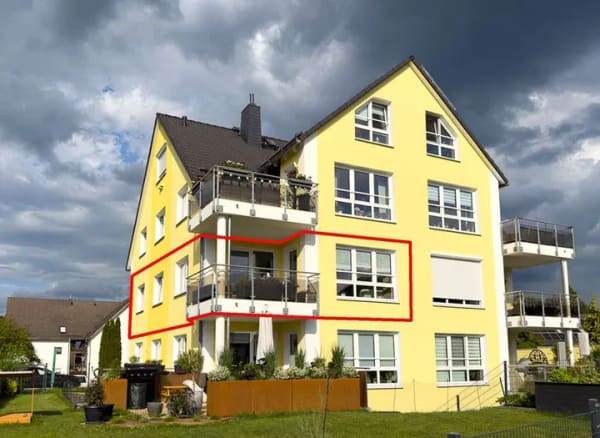Immobilie in Eibenstock - Modern wohnen im Erzgebirge – hochwertige 3-Raum-Wohnung mit Balkon und Ausblick - Bild 2