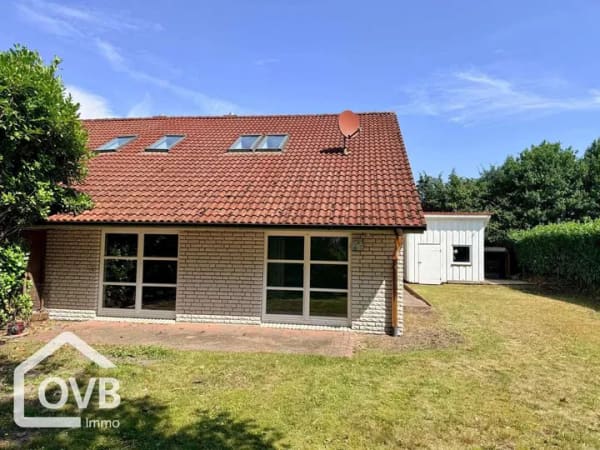 Immobilie in Hechthausen - Lichtdurchflutete Haushälfte in ruhiger Lage - Bild 1