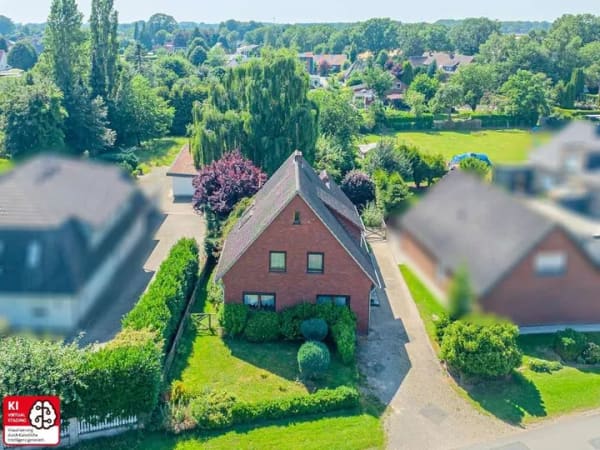 Immobilie in Goldenstedt - Einfamilienhaus in ländlicher Wohnlage in Goldenstedt-Heide mit großem Grundstück - Bild 2