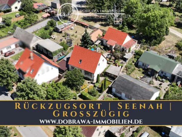 Immobilie in Märkisch Buchholz - Wohnen im Grünen mit Gartenteich und zusätzlichem Gästehaus - Bild 0