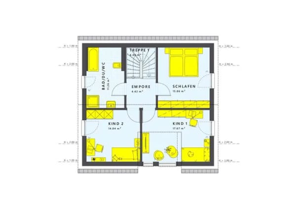 Immobilie in Weißenborn/Erzgebirge - VORFREUDE AUF IHR GLÜCKLICHES FAMILIENLEBEN IM NEUEN HAUS!  TEL. 01714863595   - Bild 4