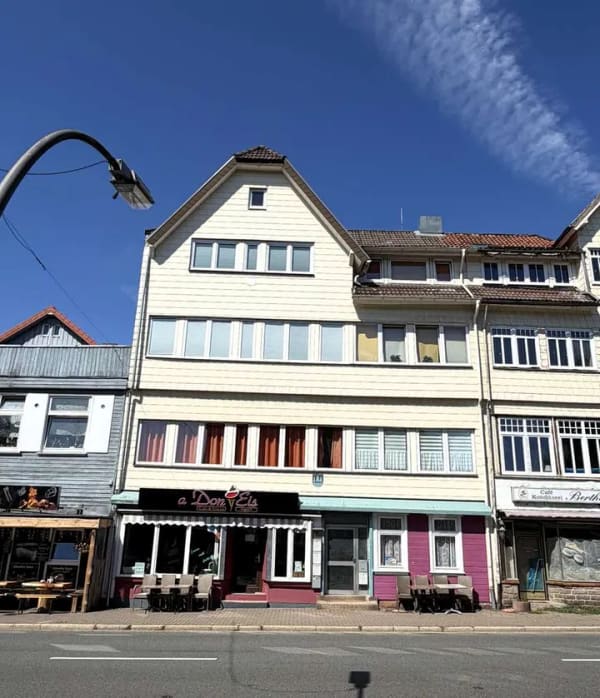 Immobilie in Braunlage - Ideal als kleines Feriendomizil: möblierte 1,5-Zimmer Wohnung - Bild 1