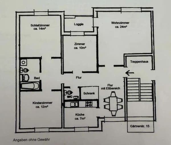 Immobilie in Aumühle - Aumühle: Ruhige 4-Zimmer-Wohnung im Grünen - provisionsfrei - Bild 3