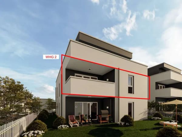 Immobilie in Weißenthurm - 4-Zi-Eigentumswohnung 1.OG mit Loggia inkl. PV-Anlage u. Wärmepumpe in Weißenthurm I Wohnung 2 - Bild 2