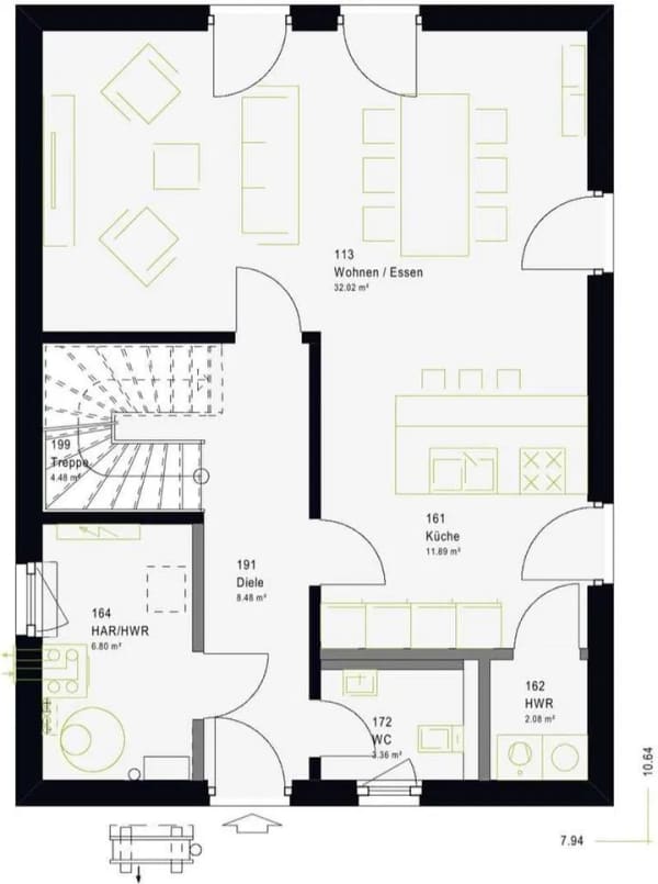 Immobilie in Marienmünster - Traumhaus mit Giebel für mehr Wohnraum bei Ihrer Planung - Bild 2