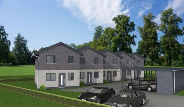 Immobilie in Freienwill - Neubau-Reihenmittelhaus mit gelungener Raumaufteilung und energieeffizienter Bauweise - Bild 1