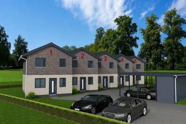 Immobilie in Freienwill - Neubau-Reihenmittelhaus mit gelungener Raumaufteilung und energieeffizienter Bauweise - Bild 4