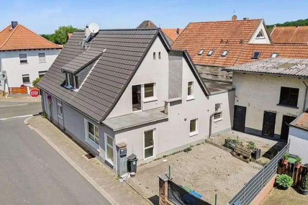 Immobilie in Groß-Umstadt - Wohnhaus mit Gewerbeeinheit in Kleestadt - Bild 0