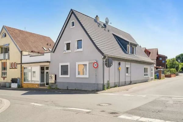 Immobilie in Groß-Umstadt - Wohnhaus mit Gewerbeeinheit in Kleestadt - Bild 1