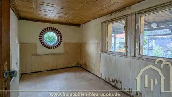 Immobilie in Temnitztal - Doppelhaushälfte mit Terrasse und Garage in ländlicher Lage von Küdow, sanierungsbedürftig - Bild 3