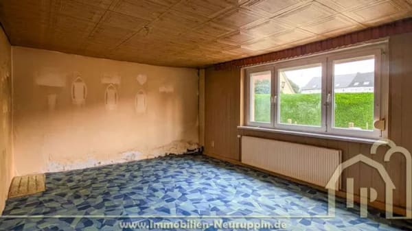 Immobilie in Temnitztal - Doppelhaushälfte mit Terrasse und Garage in ländlicher Lage von Küdow, sanierungsbedürftig - Bild 4