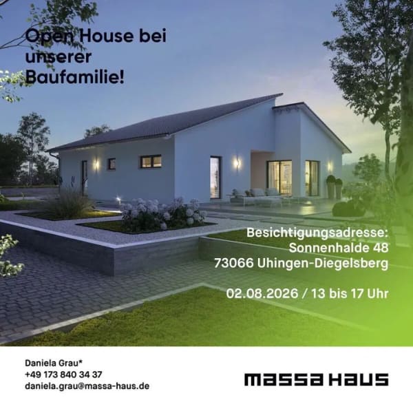 Immobilie in Weissach im Tal - "Wohnen mit Stil - viel Raum für Ihre Ideen Ausbauhaus von massa haus " - Bild 0