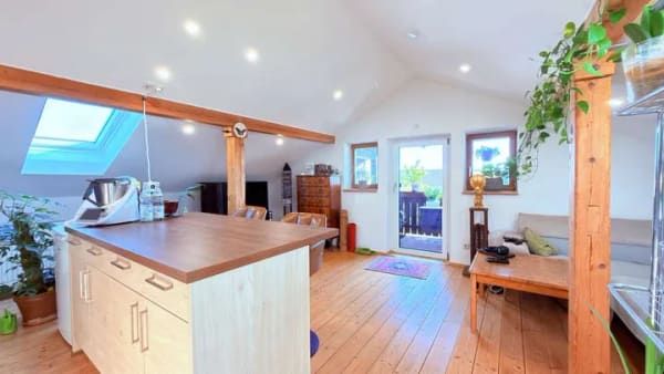 Immobilie in Marktl - ... AIGNER - attraktive, charmante DG-Wohnung mit Balkon auch für Kapitalanleger geeignet ... - Bild 4