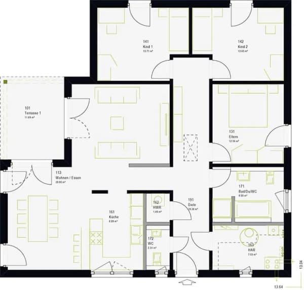 Immobilie in Halsenbach - Bungalow mit Walmdach - Bild 4