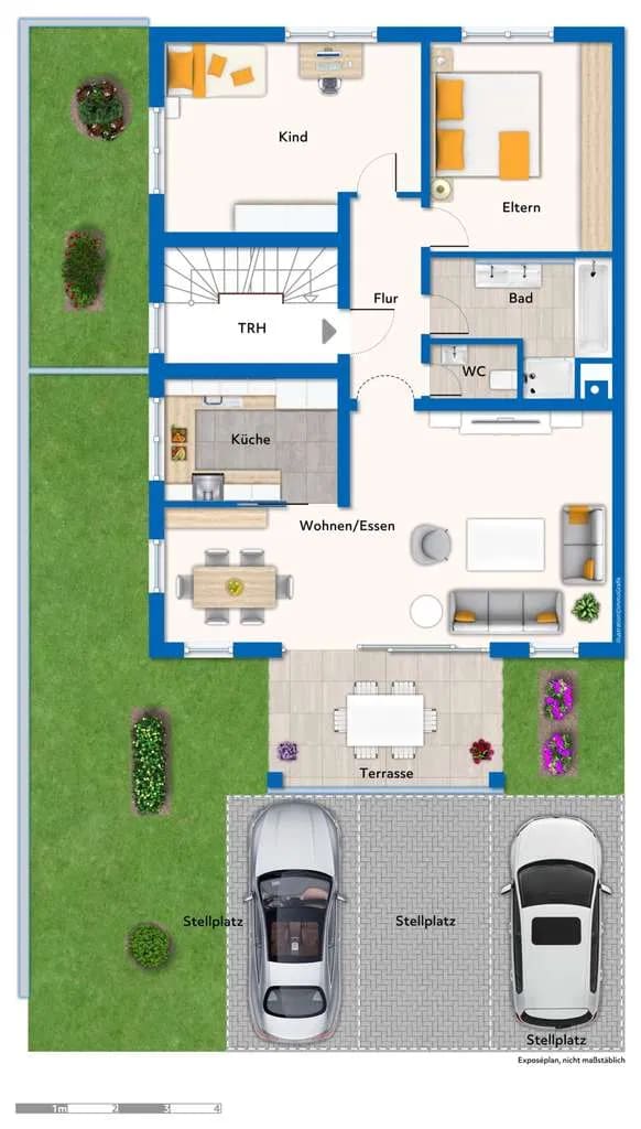 Immobilie in Ostfildern - Tolle Chance in Ostfildern!
Gepflegtes und vollvermietetes 4-Parteienhaus - Bild 4