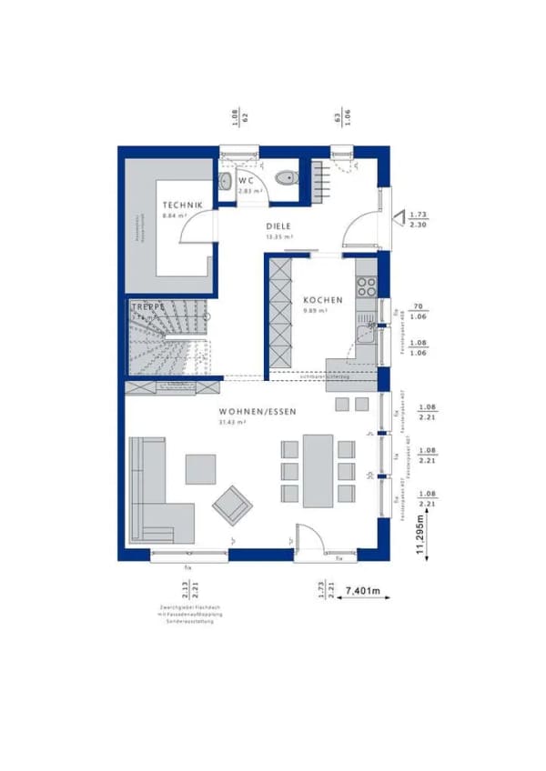 Immobilie in Beilrode - Doppelhaus. Gemeinsam leben, clever bauen. Für Familien, Generationen und zukunftsfähiges Wohnen. Na - Bild 1