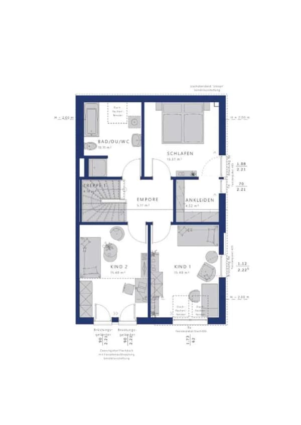 Immobilie in Beilrode - Doppelhaus. Gemeinsam leben, clever bauen. Für Familien, Generationen und zukunftsfähiges Wohnen. Na - Bild 3