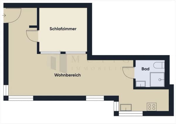 Immobilie in Sindelfingen - Perfekte Single-Oase - Modernisierte 1,5-Zimmer-Wohnung in Sindelfingen / Maichingen - Bild 1