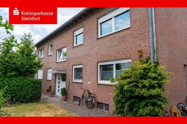 Immobilie in Saerbeck - Seltene Gelegenheit in Saerbeck: Wohnung mit Privatgarten, Balkon und Stellplatz - Bild 0