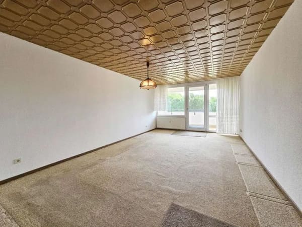 Immobilie in Rödermark - Wohnen mit Potenzial – gepflegte 3-Zimmer-Wohnung mit Südbalkon - Bild 1
