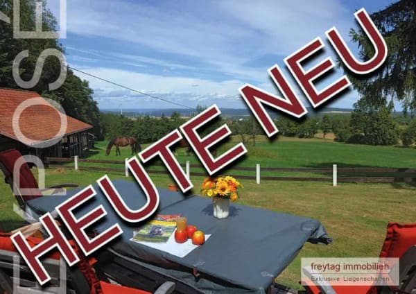 Immobilie in Dransfeld - Unikat unterm Gaußturm - 7.500 m2 Landsitz in absoluter Alleinlage bei Göttingen - Bild 0